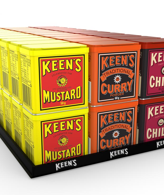 Keen's Mustard, Curry & Chilli