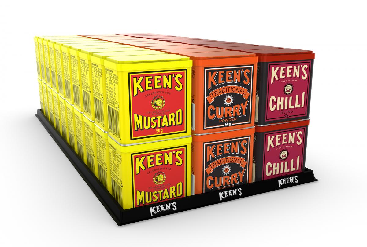 Keen's Mustard, Curry & Chilli