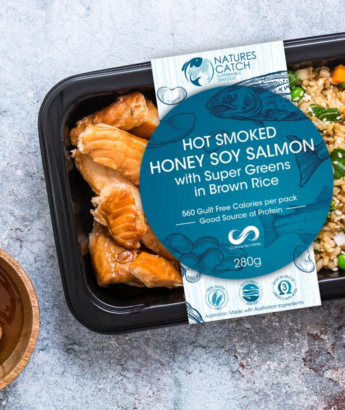 Natures Catch Honey Soy Salmon