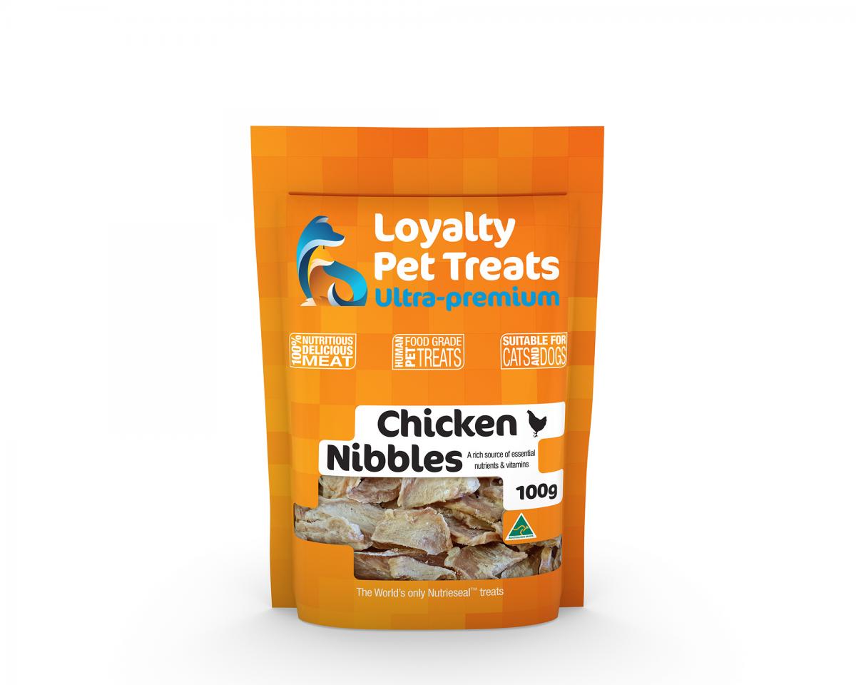 Loyalty Pet Treats Chicken Nibbles