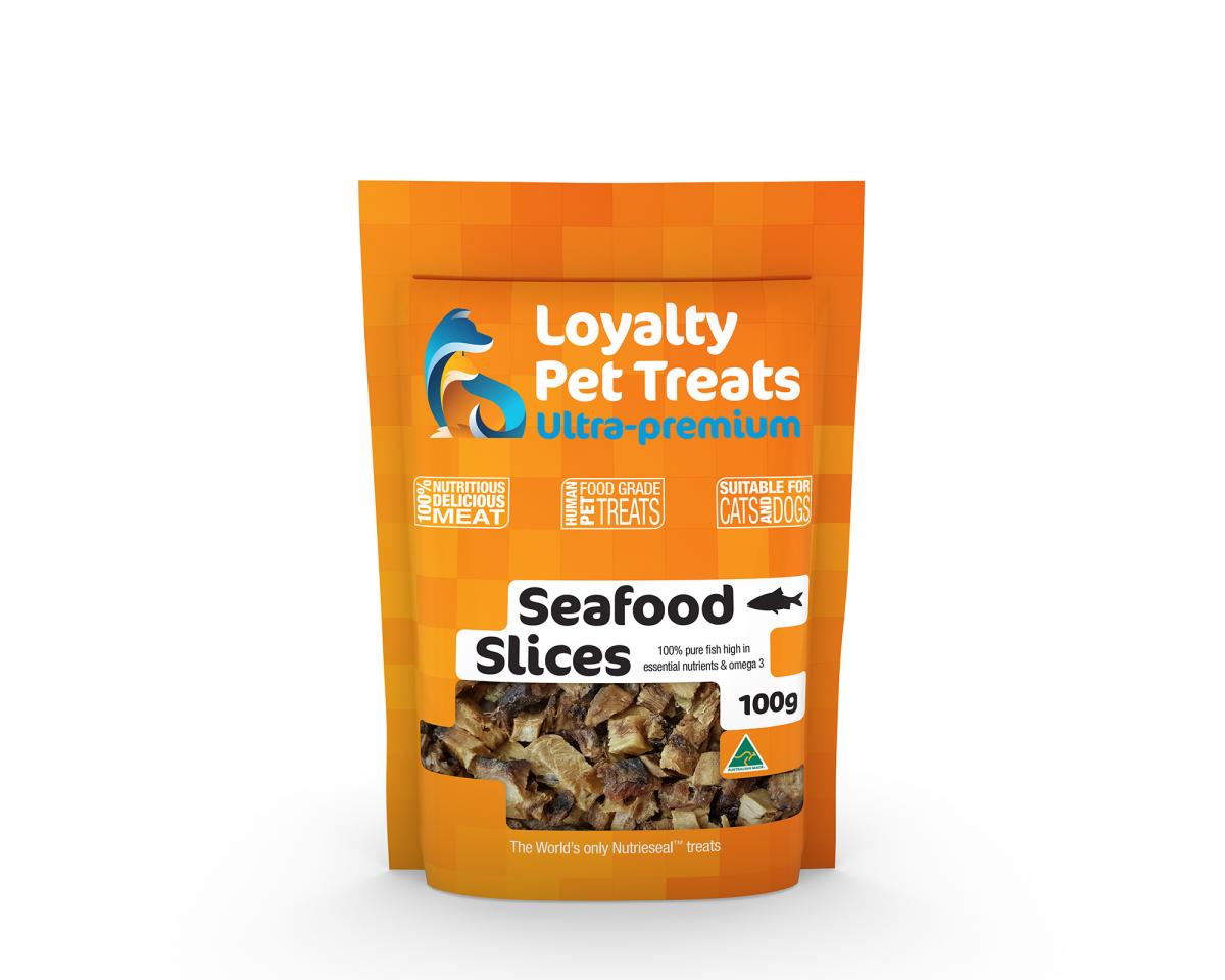 Loyalty Pet Treats Seafood Slices